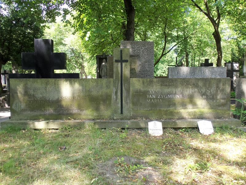 Zdjęcie grobu Franciszka Janicka (2)