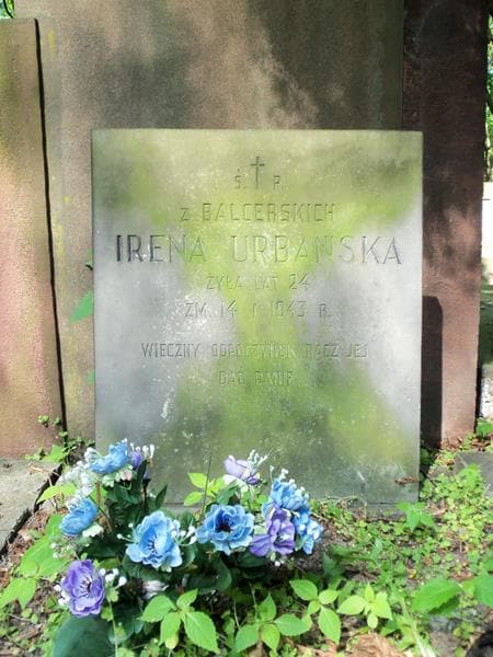 Zdjęcie grobu Irena Urbańska (2)