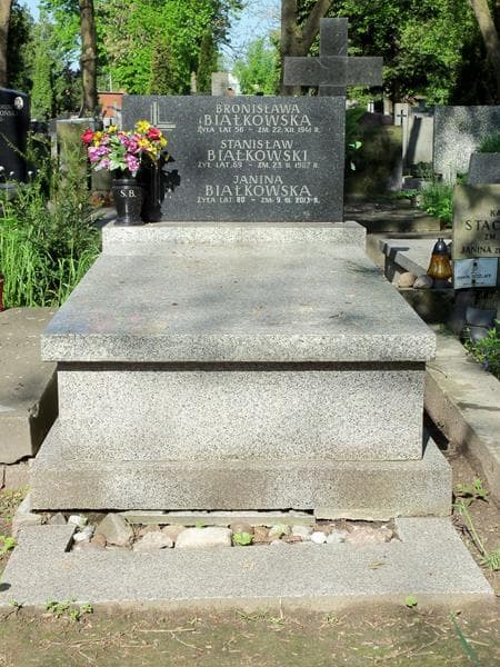 Zdjęcie grobu: Bronisława Białkowska