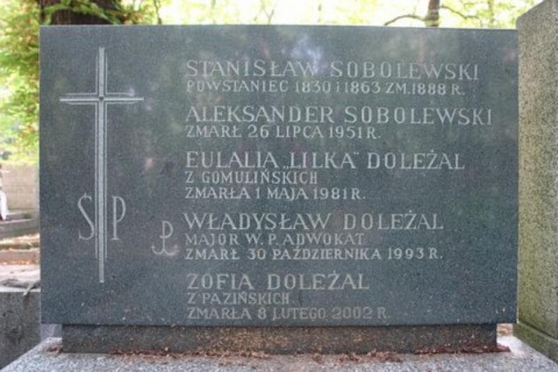 Zdjęcie grobu Władysław Doleżal (2)