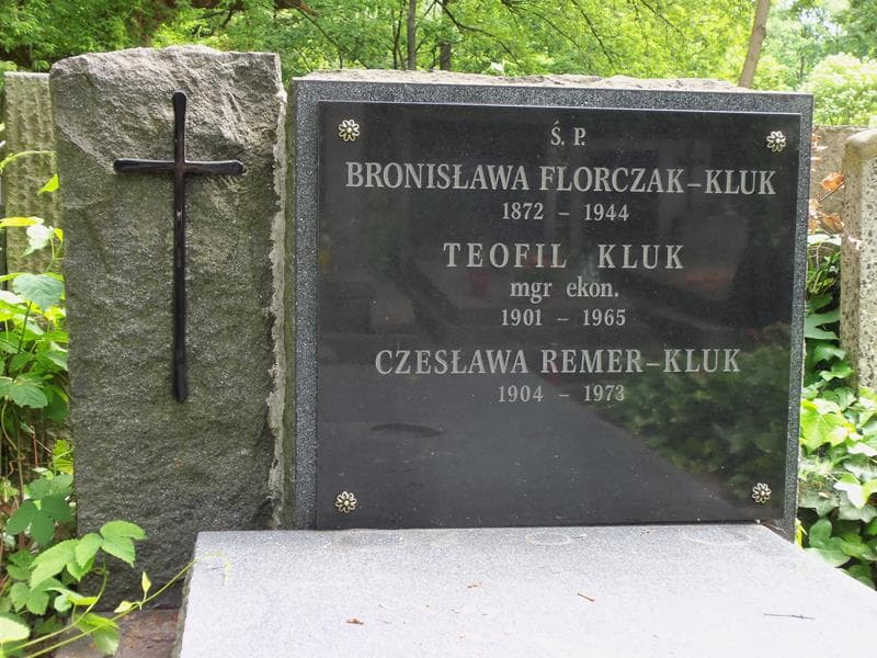 Zdjęcie grobu Teofil Kluk (2)