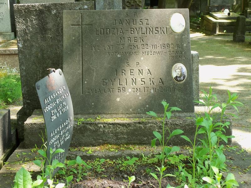 Zdjęcie grobu Irena Bylińska (2)