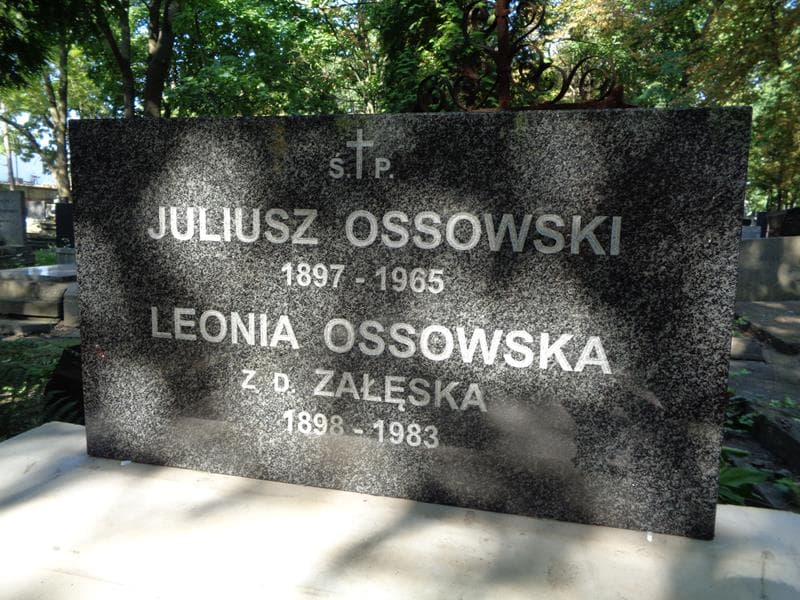 Zdjęcie grobu Juliusz Ossowski (2)