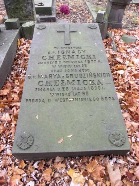 Zdjęcie grobu Ignacy Chełmicki (2)