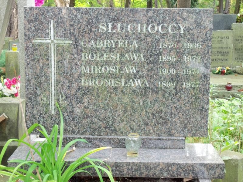 Zdjęcie grobu Bronisława Słuchocka (2)