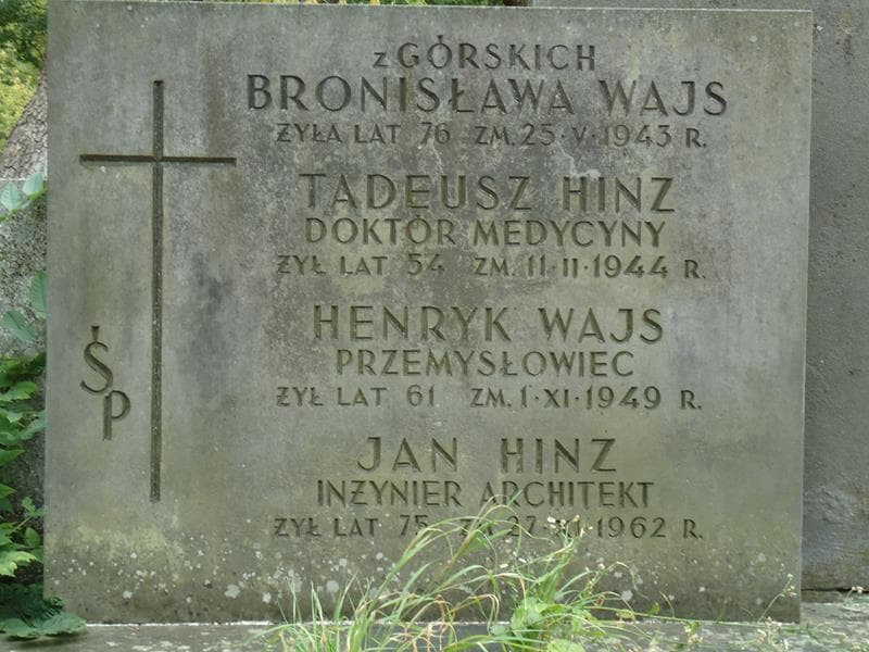 Zdjęcie grobu Bronisława Wajs (2)