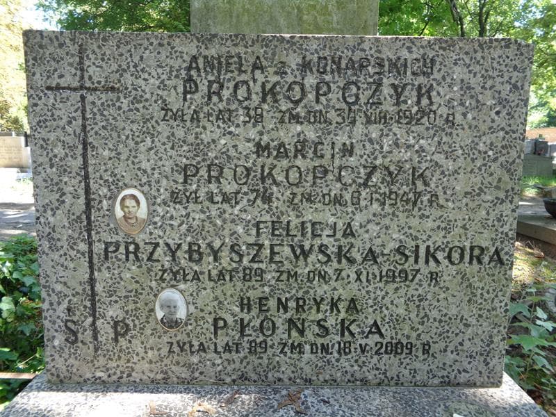 Zdjęcie grobu Felicja Przybyszewska-Sikora (2)