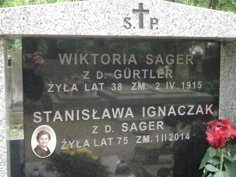 Zdjęcie grobu Stanisława Ignaczak (2)