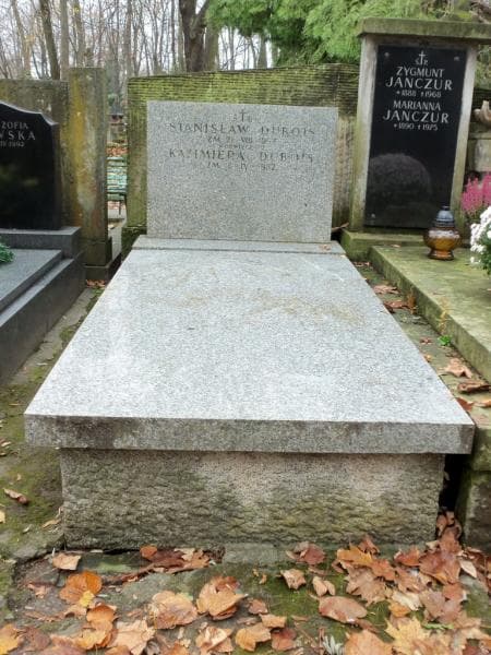 Zdjęcie grobu: Stanisław Dubois