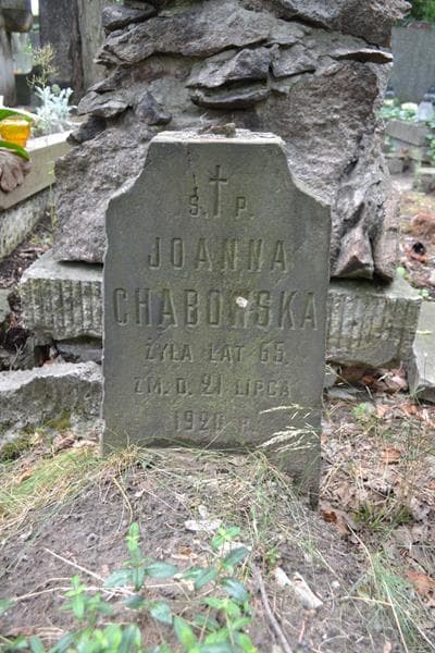 Zdjęcie grobu Joanna Chabowska (2)