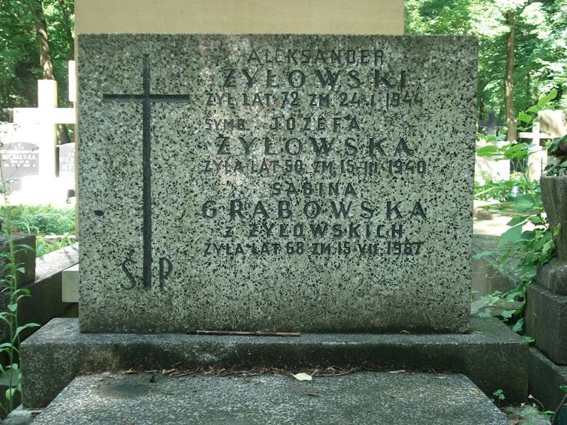 Zdjęcie grobu Aleksander Żyłowski (2)
