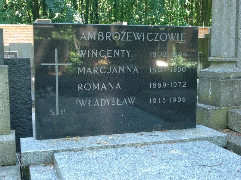 Zdjęcie grobu Władysław Ambrożewicz (2)