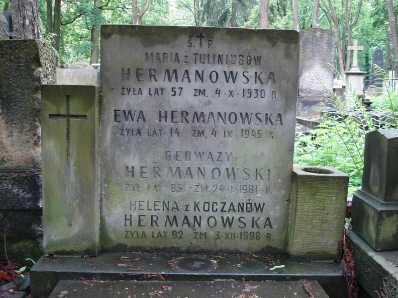 Zdjęcie grobu Gerwazy Hermanowski (2)