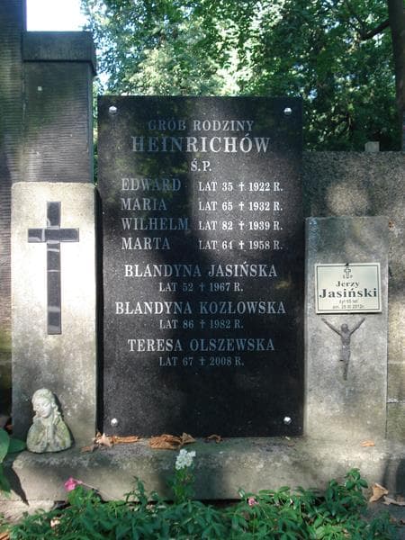 Zdjęcie grobu Blandyna Jasińska (2)