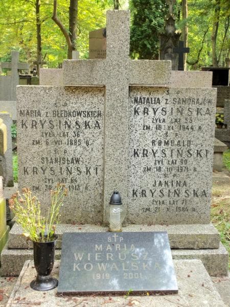 Zdjęcie grobu Janina Krysińska (2)