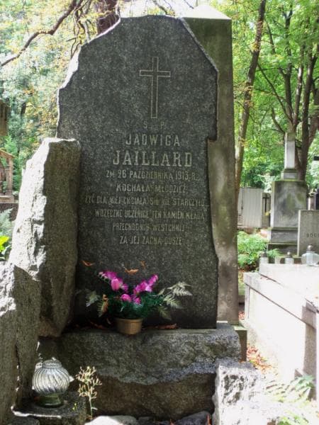 Zdjęcie grobu Jadwiga Jaillard (2)