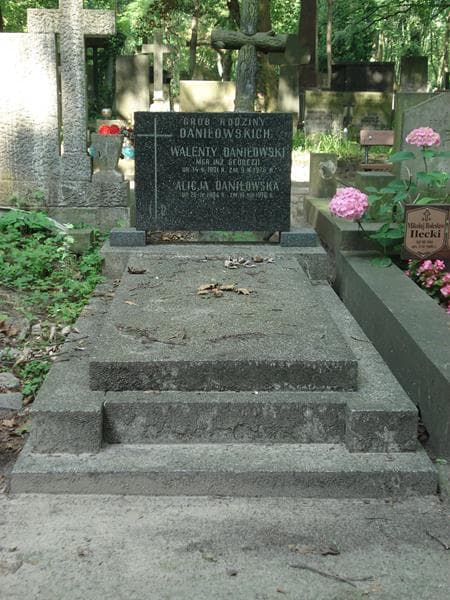 Zdjęcie grobu: Walenty Daniłowski