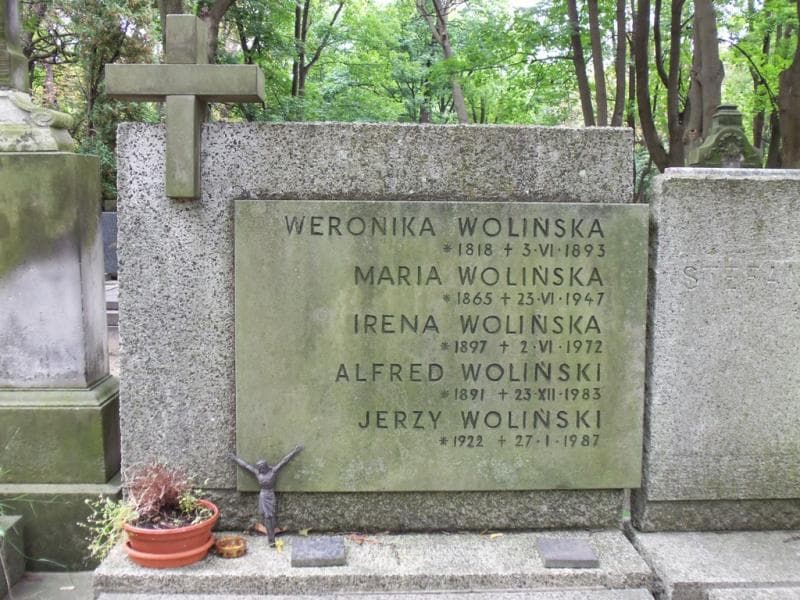 Zdjęcie grobu Alfred Woliński (2)