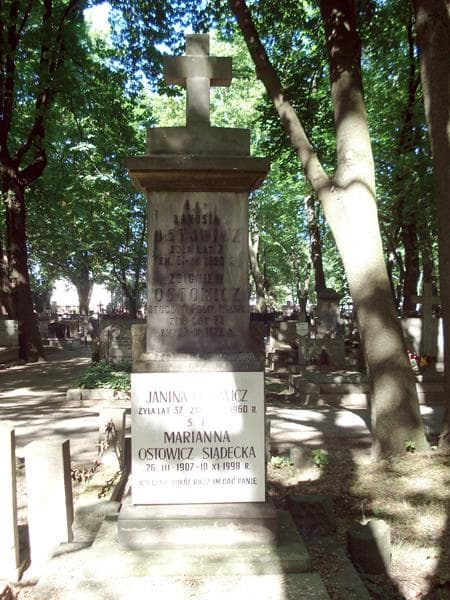 Zdjęcie grobu Janina Ostowicz (1)