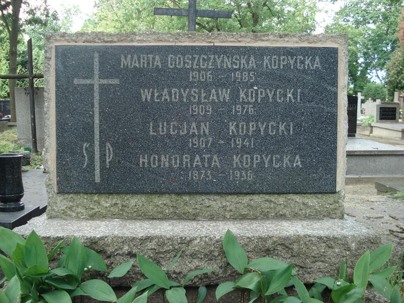 Zdjęcie grobu Marta Goszczyńska-Kopycka (2)