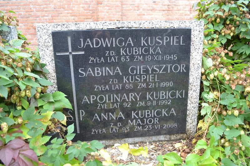 Zdjęcie grobu Anna Kubicka (2)