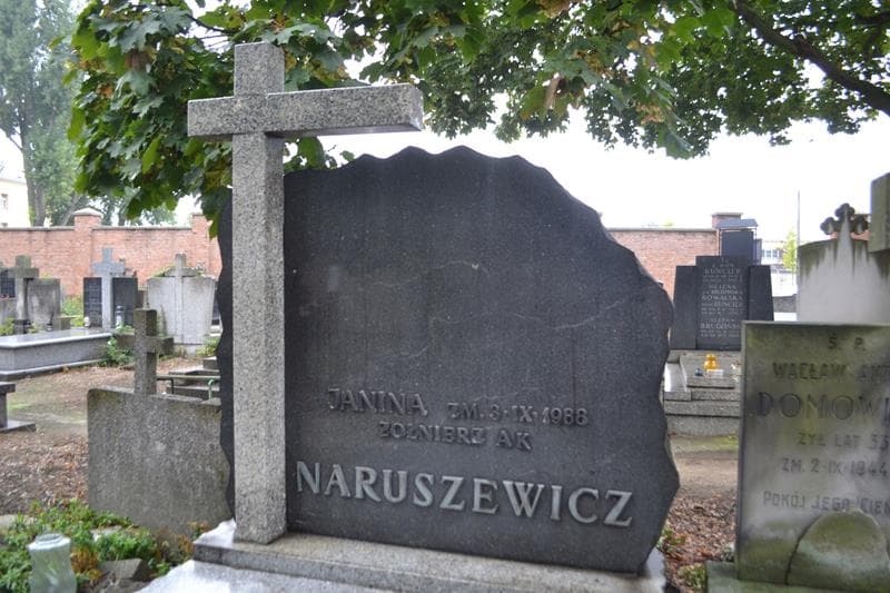 Zdjęcie grobu Janina Naruszewicz (2)