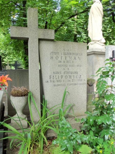 Zdjęcie grobu Józefa Hoffman (2)
