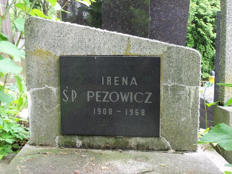 Zdjęcie grobu Irena Pezowicz (2)