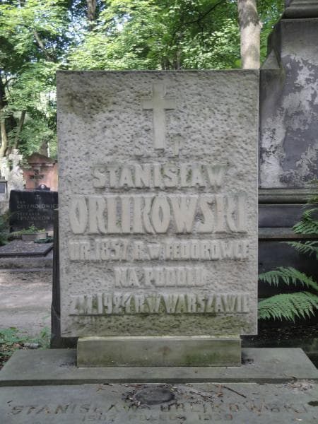 Zdjęcie grobu Stanisław Orlikowski (2)