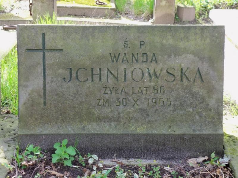 Zdjęcie grobu Wanda Jchniowska (2)