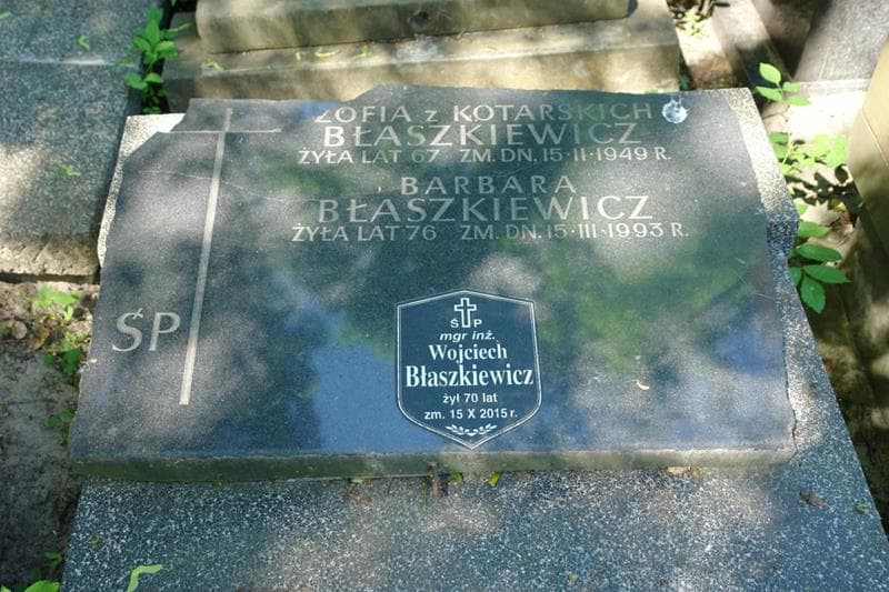 Zdjęcie grobu Zofia Błaszkiewicz (2)
