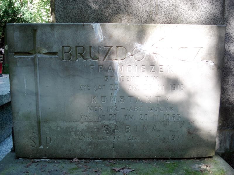Zdjęcie grobu Franciszek Bruzdowicz (1)