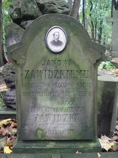 Zdjęcie grobu Klementyna Zawidzka (2)