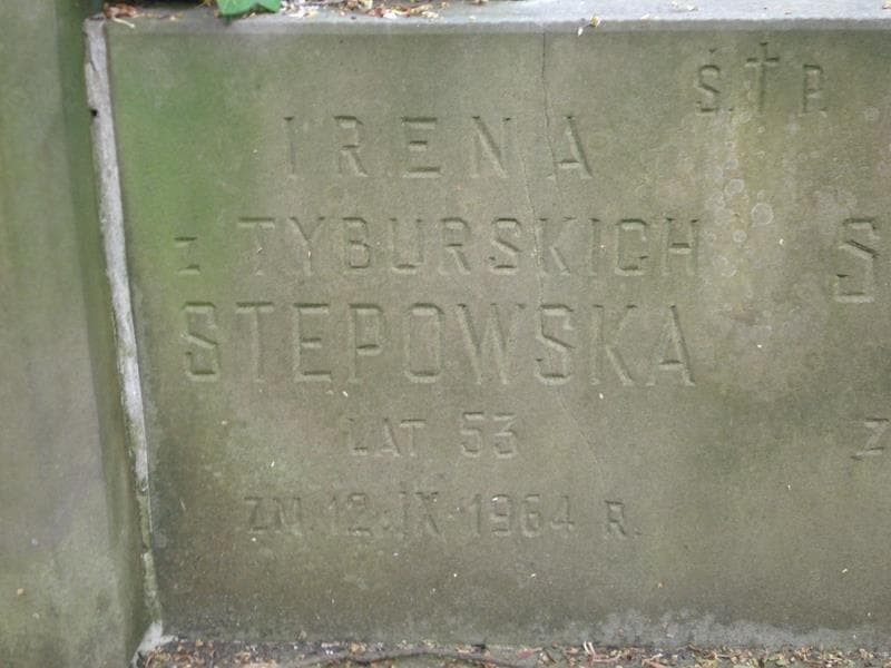 Zdjęcie grobu Eugenia Tyburska (1)