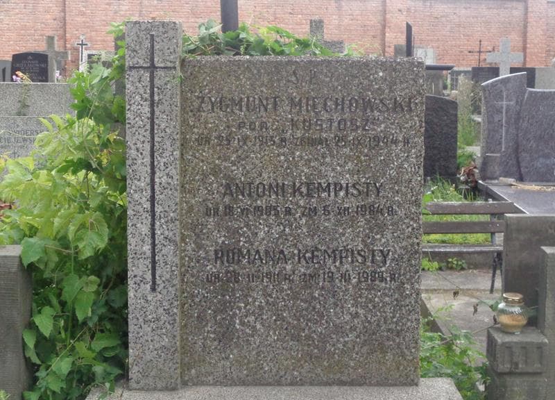 Zdjęcie grobu Zygmunt Miechowski (2)