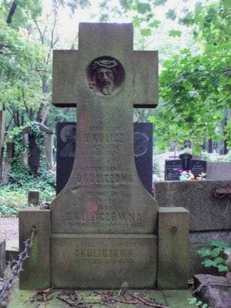 Zdjęcie grobu Bronisława Okulicz (2)