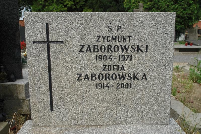Zdjęcie grobu Zygmunt Zaborowski (2)