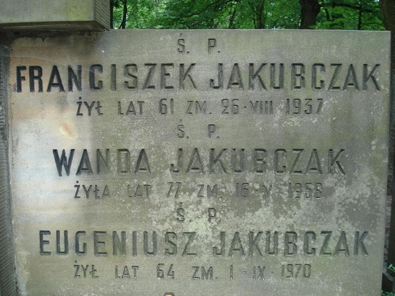 Zdjęcie grobu Eugeniusz Jakubczak (2)