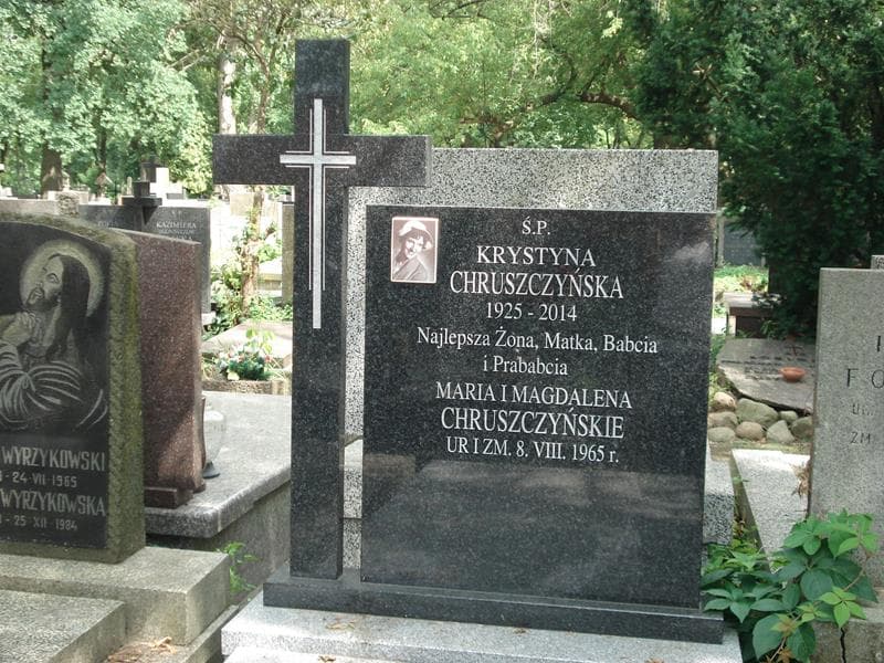 Zdjęcie grobu Magdalena Chruszczyńska (2)