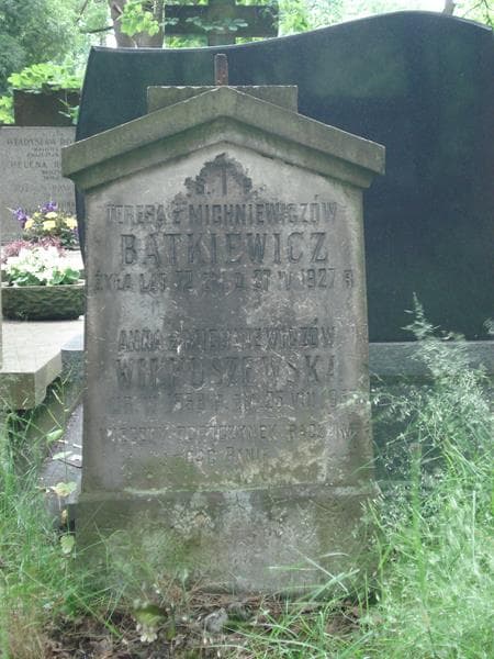 Zdjęcie grobu Teresa Bątkiewicz (2)