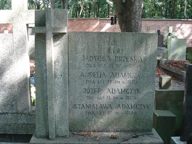 Zdjęcie grobu Stanisława Adamczyk (2)