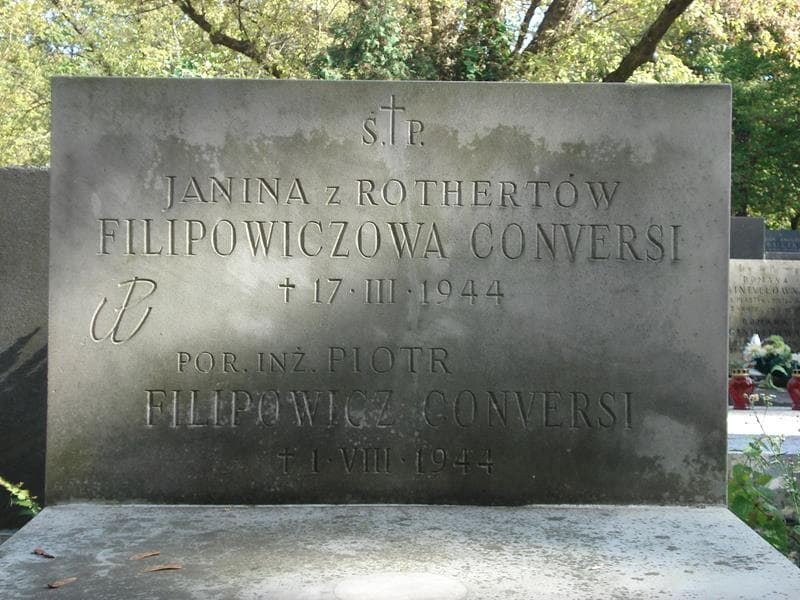 Zdjęcie grobu Piotr Filipowicz Conversi (2)