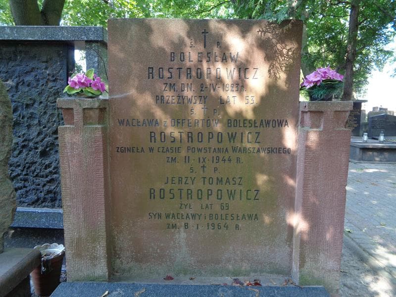 Zdjęcie grobu Teresa Kurpiewska-Rostropowicz (2)