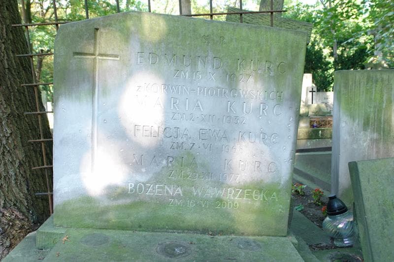Zdjęcie grobu Maria Kurc (2)