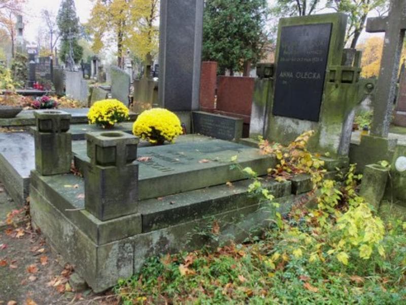 Zdjęcie grobu Lucjan Olecki (1)