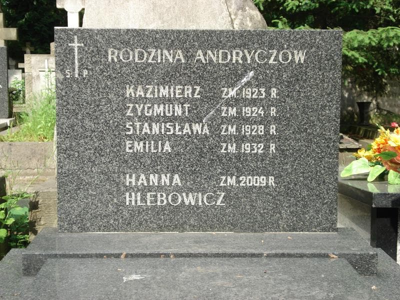 Zdjęcie grobu Stanisława Andrycz (2)