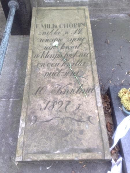 Zdjęcie grobu Emilia Chopin (1)