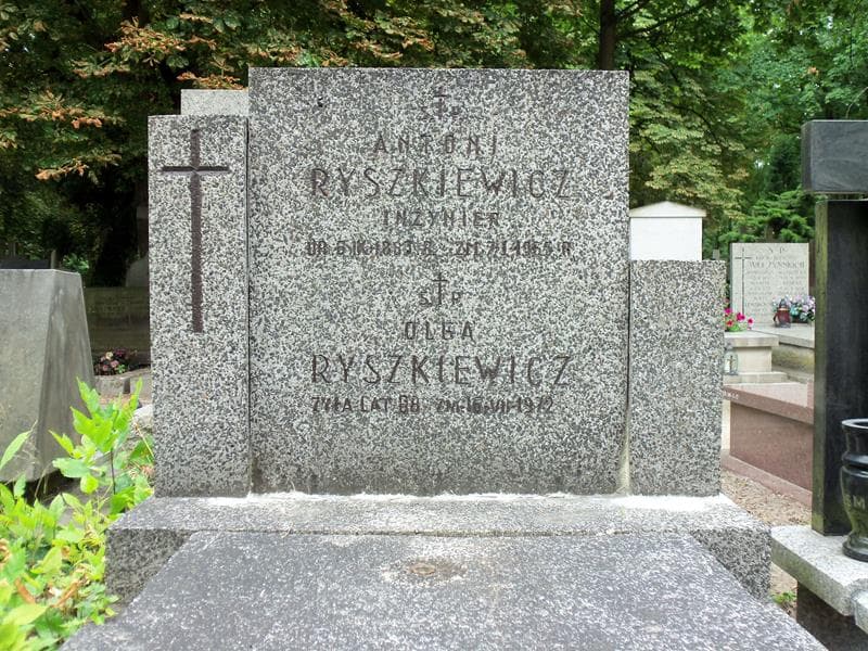 Zdjęcie grobu Antoni Ryszkiewicz (2)