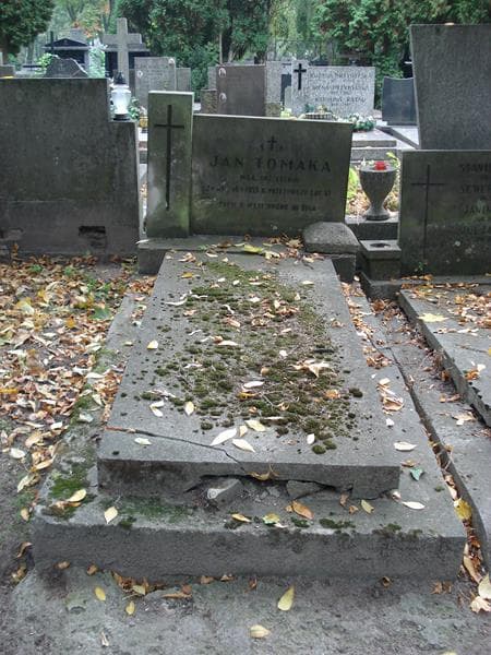 Zdjęcie grobu Jan Tomaka (1)