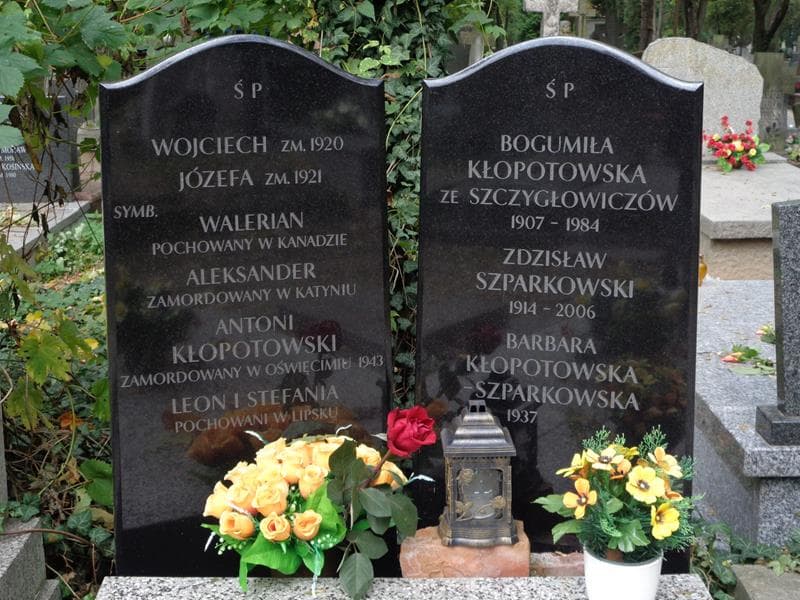 Zdjęcie grobu Antoni Kłopotowski (2)